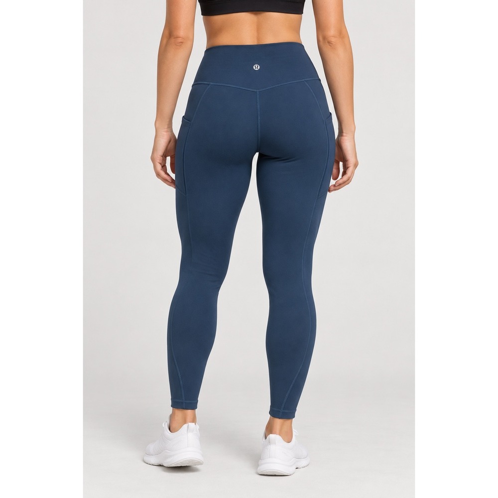 Lululemon Invigorate High-Rise Tight 25 Everlux Teal Blue Leggings Size 6